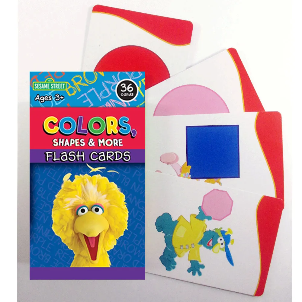 2X Sesame Street Flash Card Beginning Words Fun Game Kid Learn Practice Toddlers