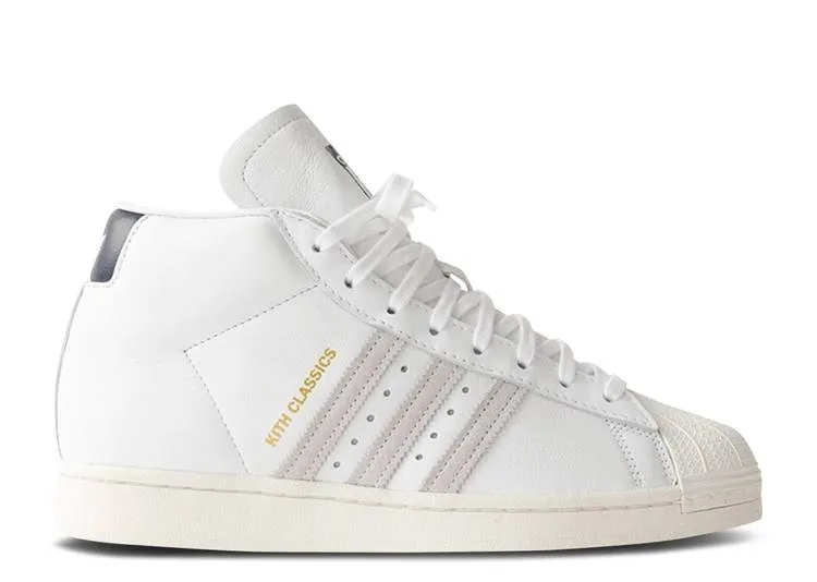Adidas KITH X PRO MODEL 'CLASSICS PROGRAM' sneakers, white