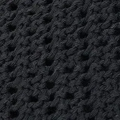 ALBA BALLET FLAT | BLACK CROCHET