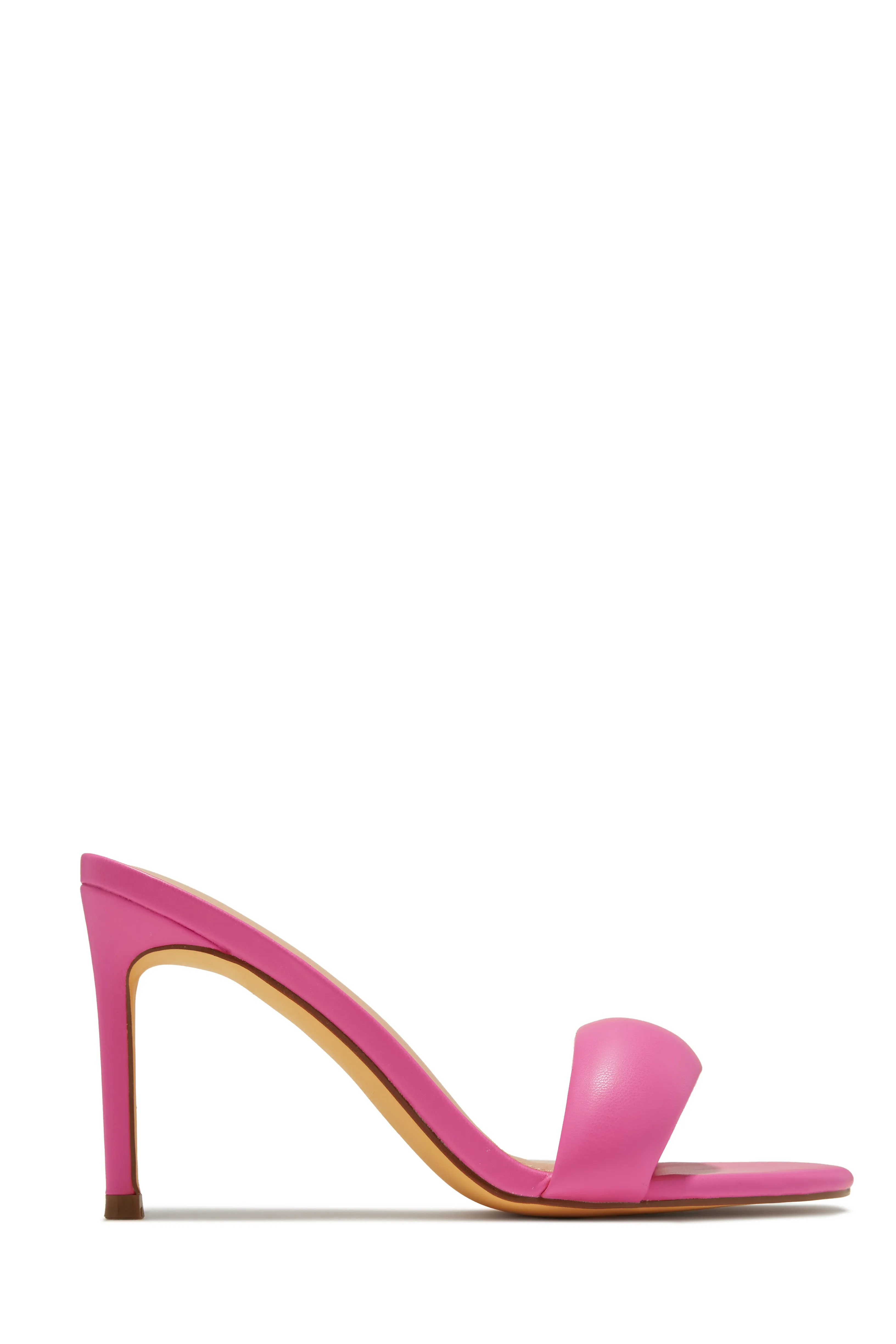 Alisha Mid Heel Mules - Gold