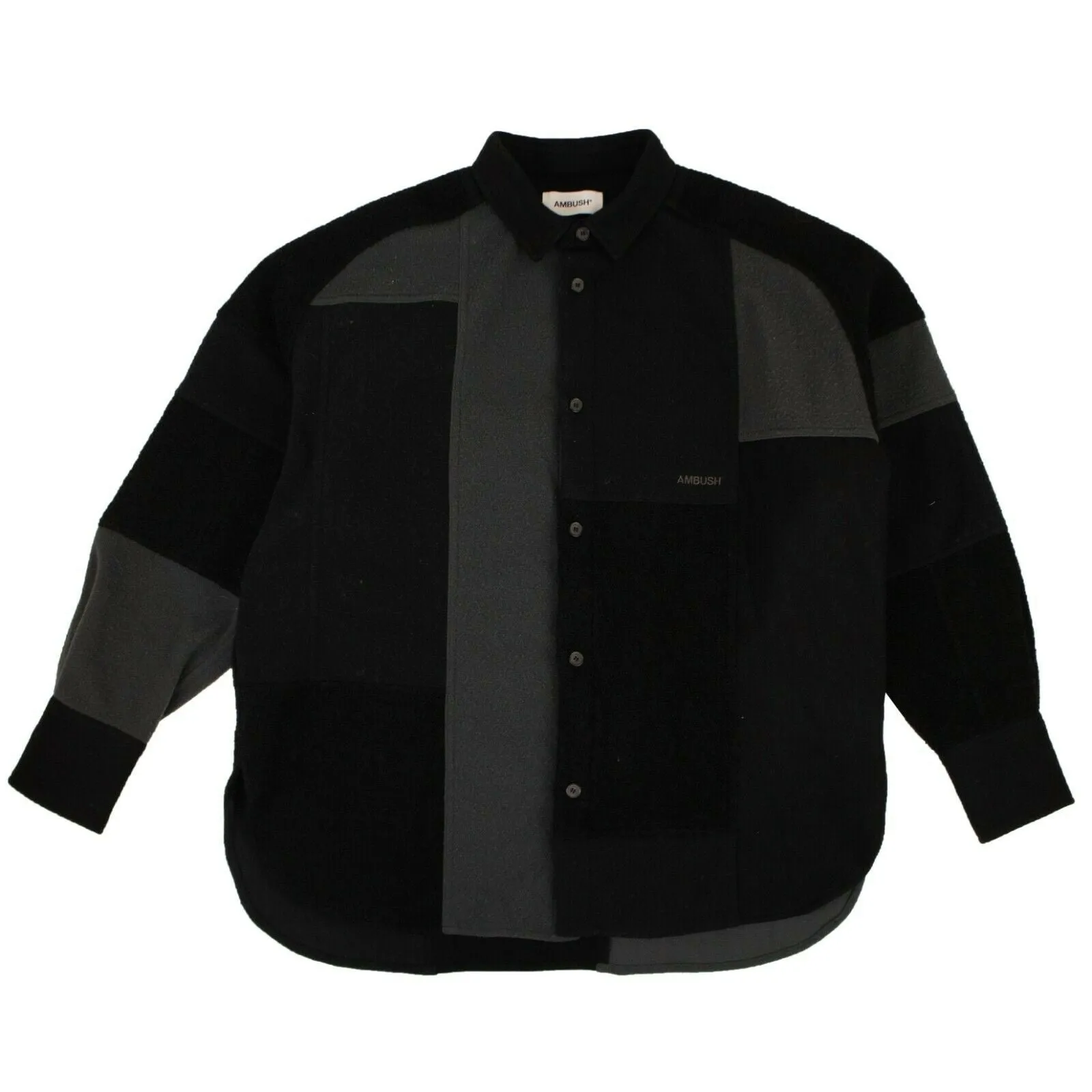 Ambush Patchwork Jacket - Black/Gray