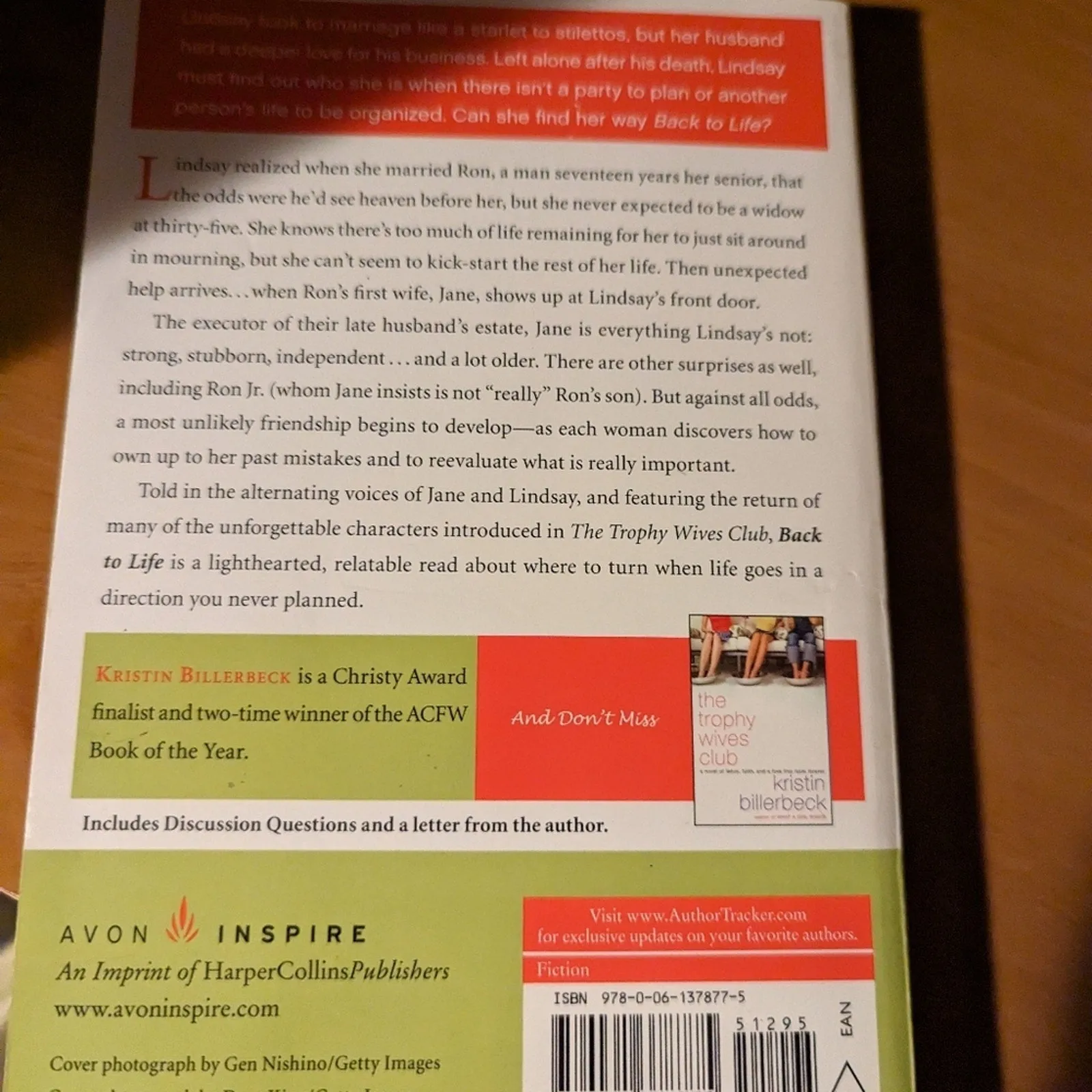 Back to Life by Kristin Billerbeck