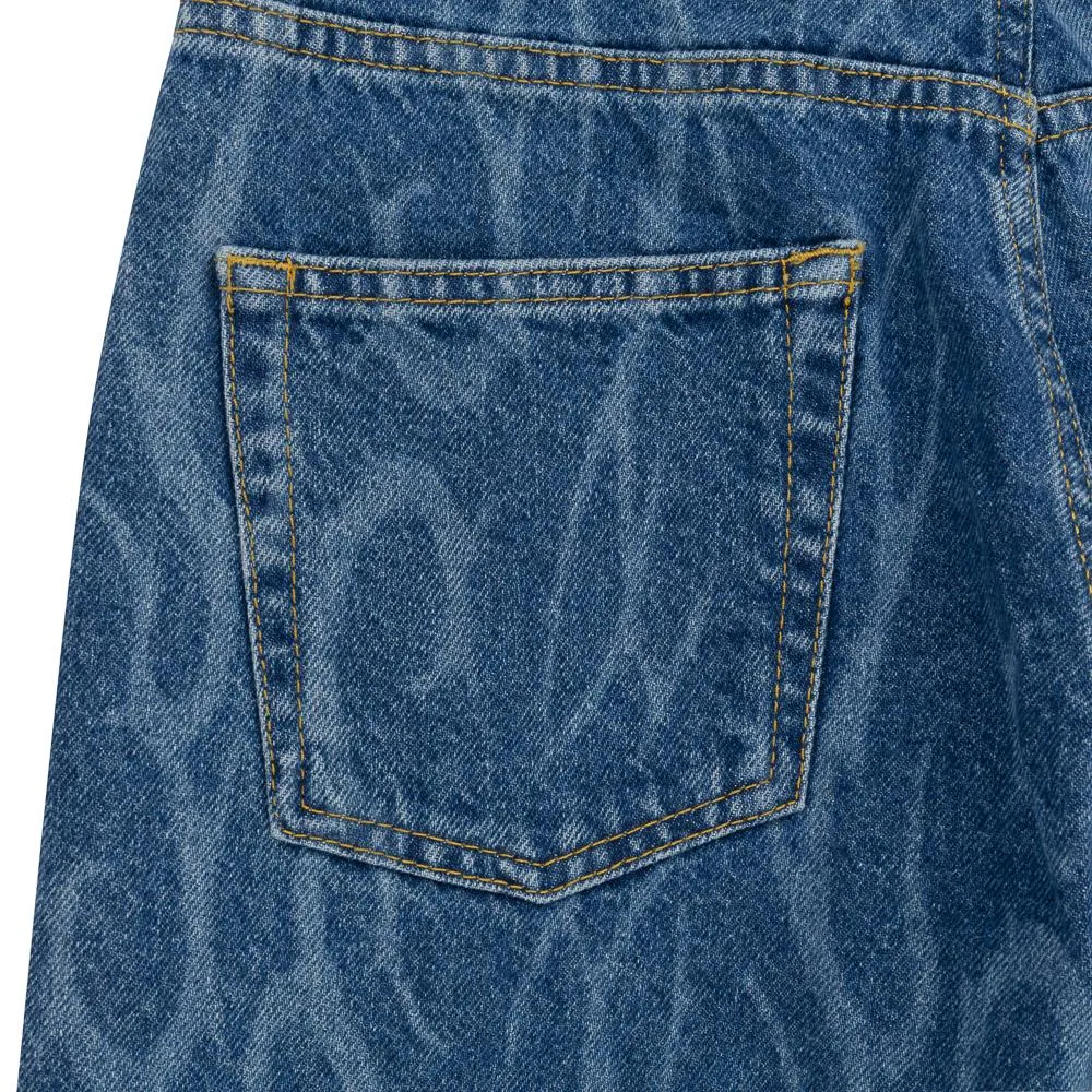Baggy Jeans Tattoo Laser Denim