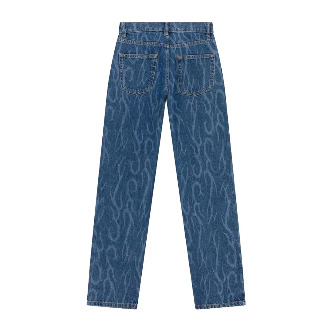Baggy Jeans Tattoo Laser Denim