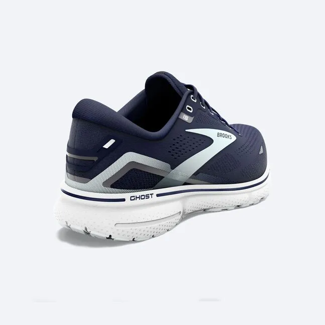 Brooks Women's Ghost 15 Running Shoe - Peacoat/Pearl/Salt Air 1203801B450