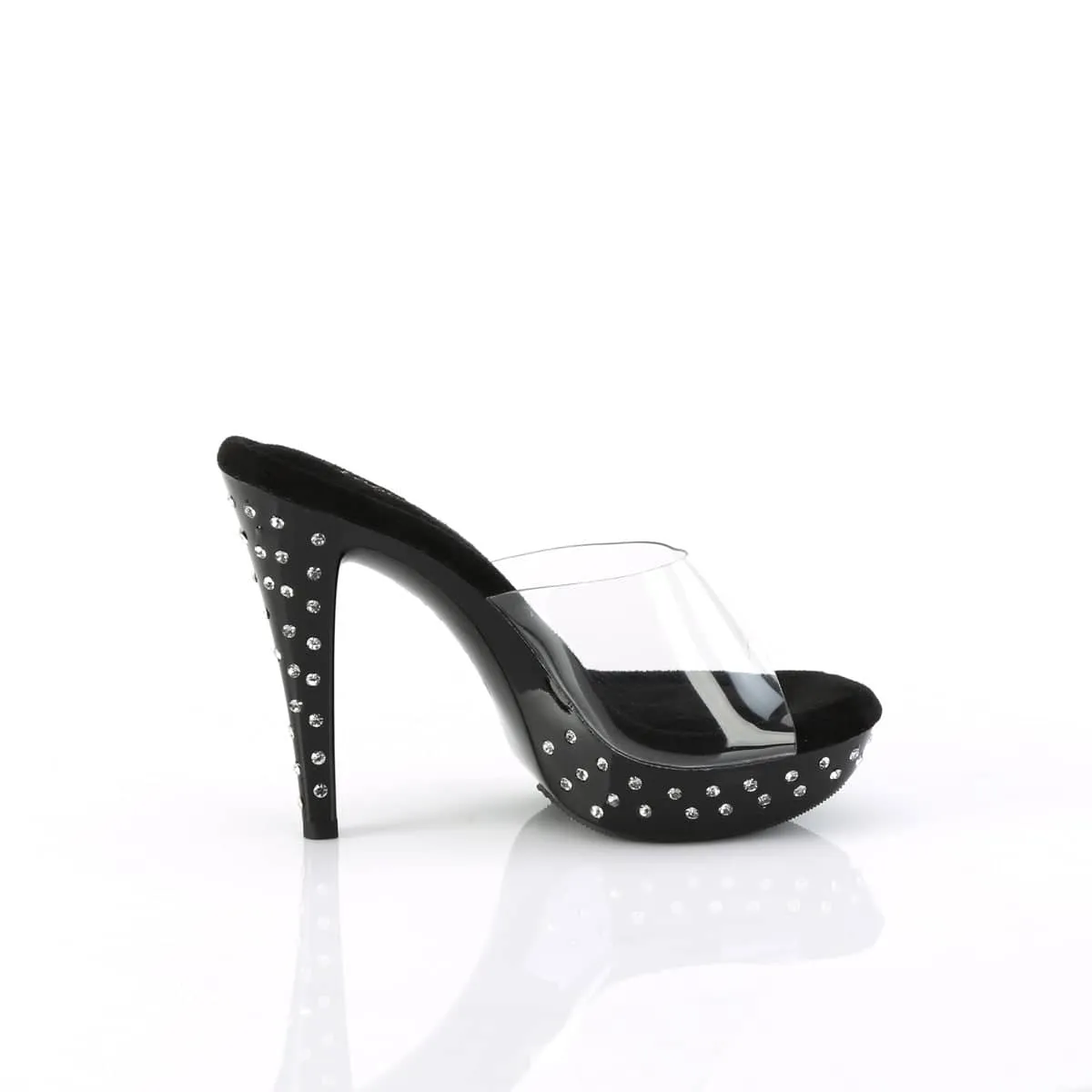 COCKTAIL-501SDT Studded Mules Heels