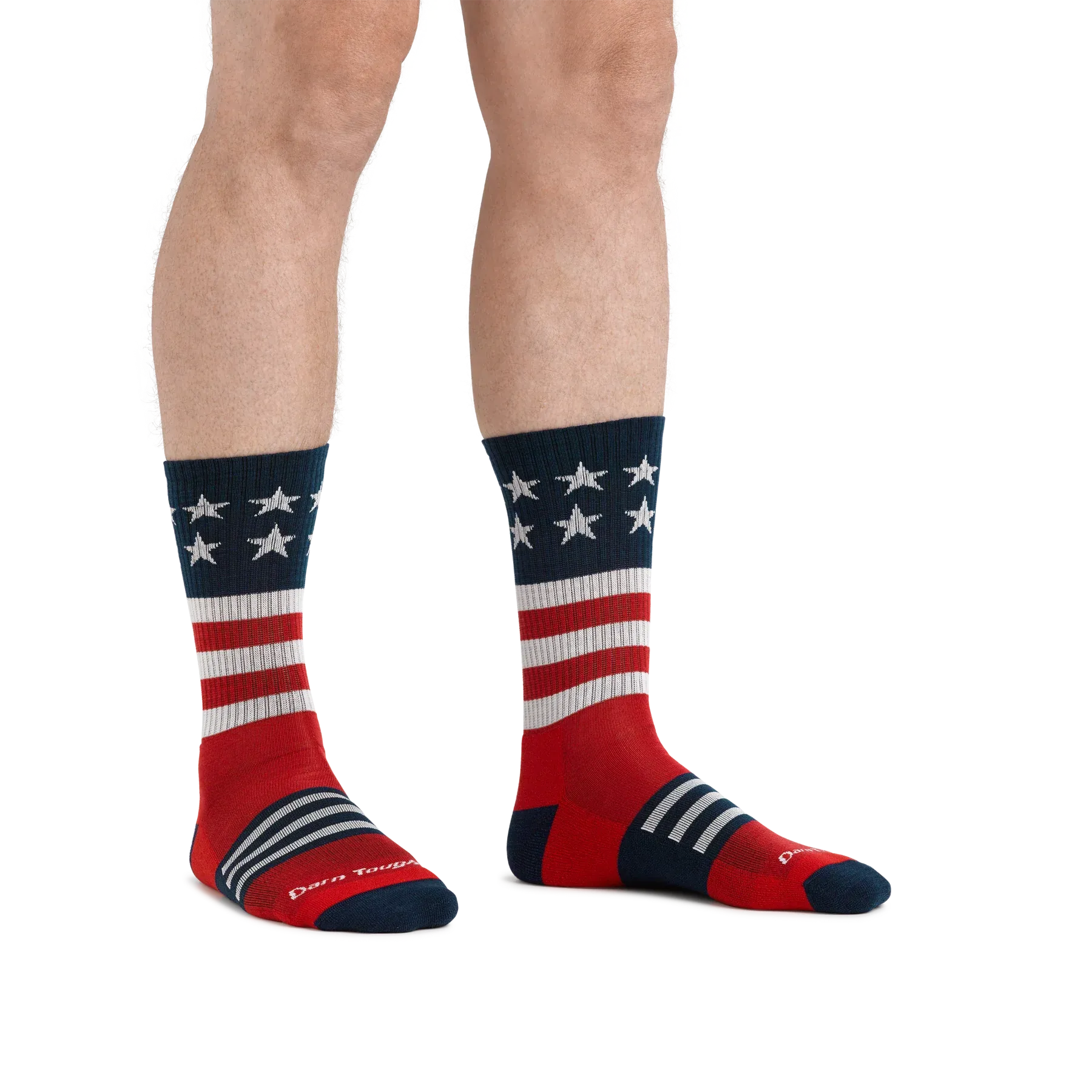 Darn Tough Men's Captain Stripe Micro Crew Lightweight Hiking Sock