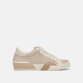 Dolce Vita White/Dune Leather Sneakers