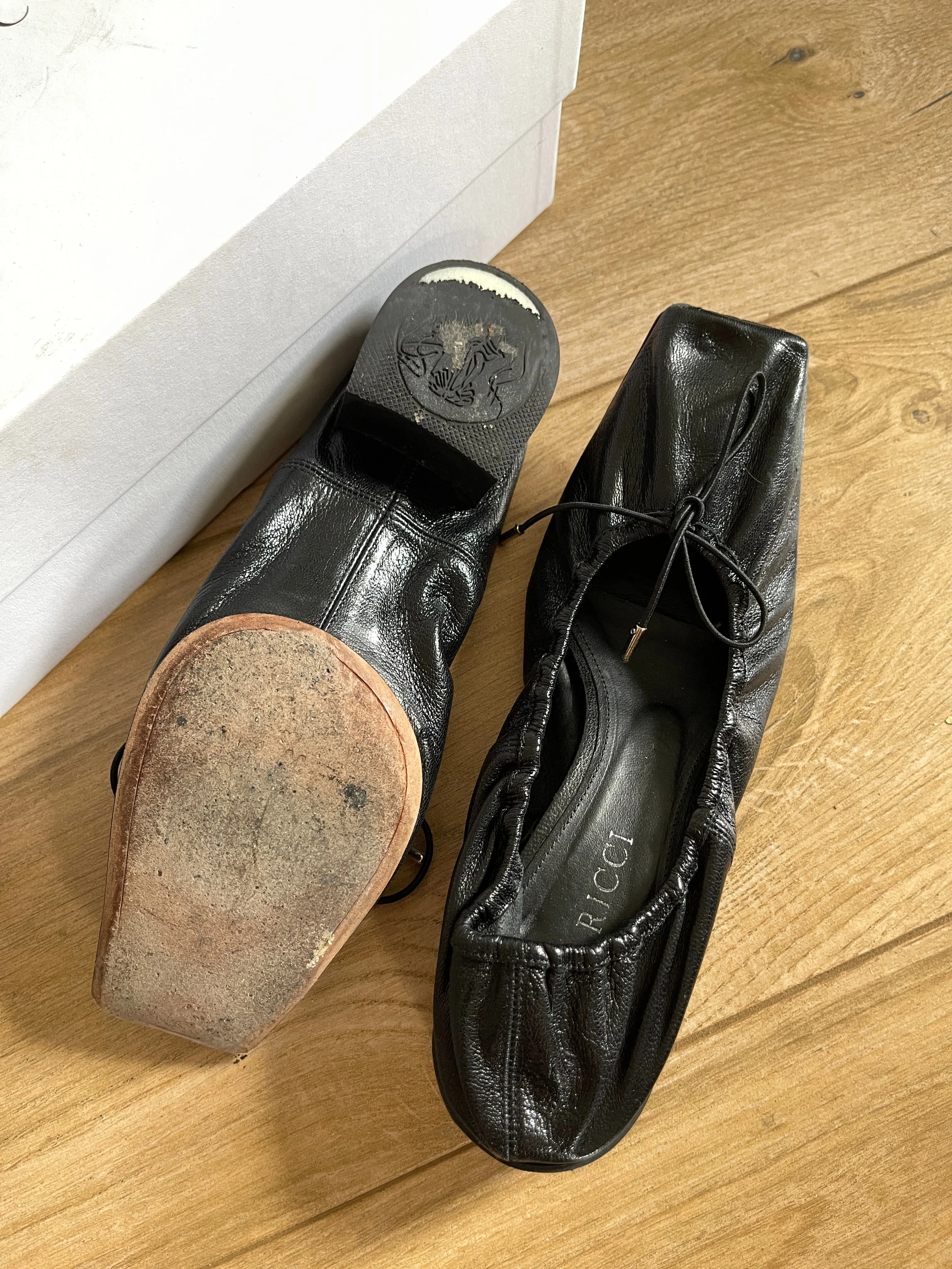 eu36,  real leather ballet flats, nina ricci