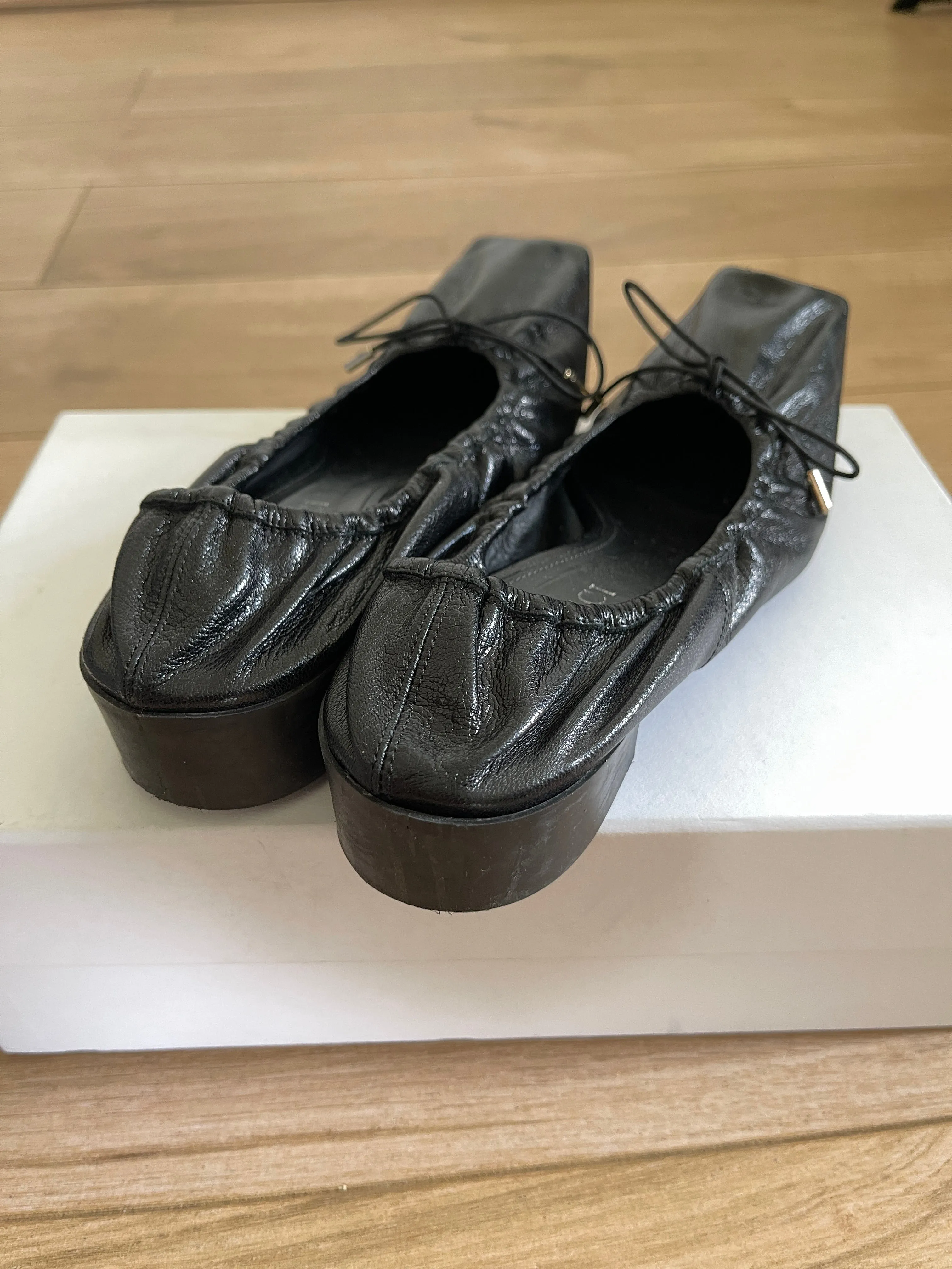 eu36,  real leather ballet flats, nina ricci