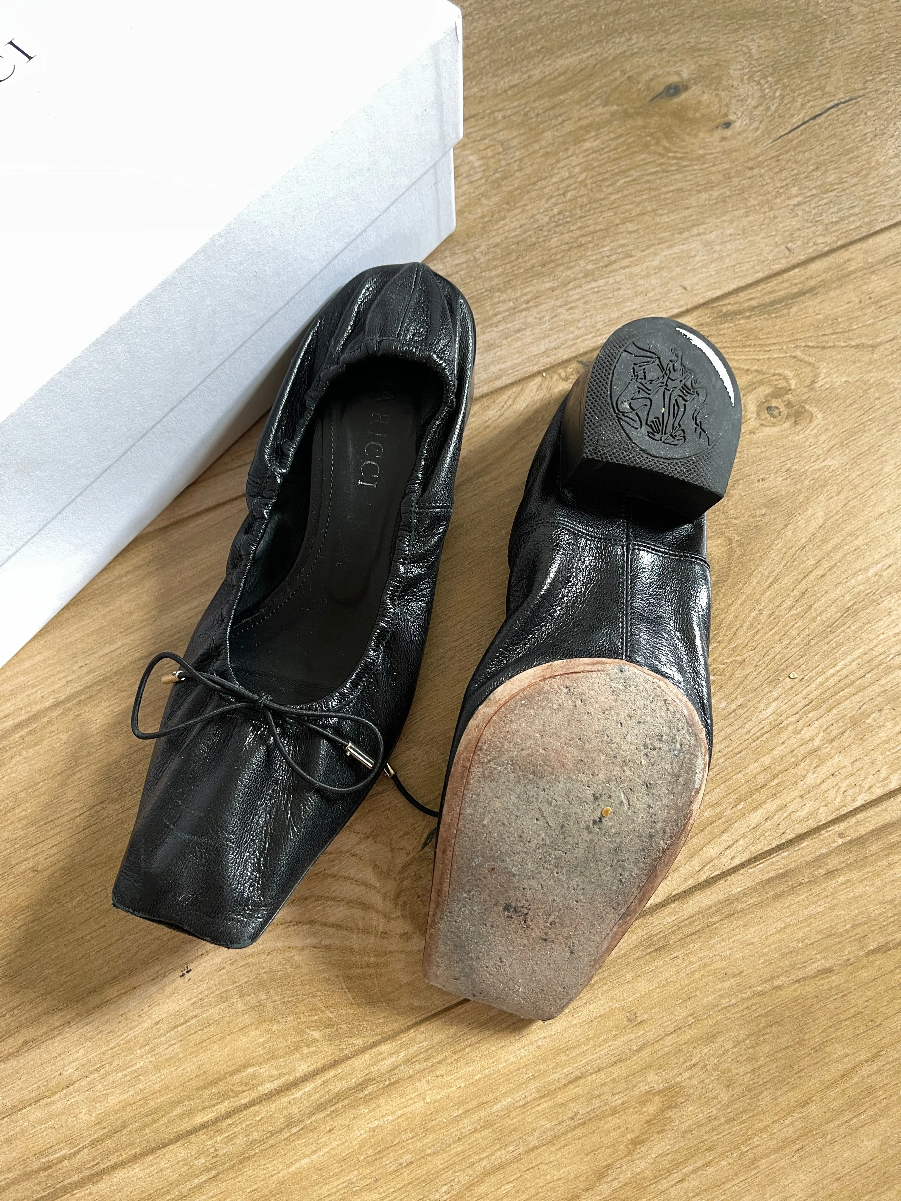 eu36,  real leather ballet flats, nina ricci
