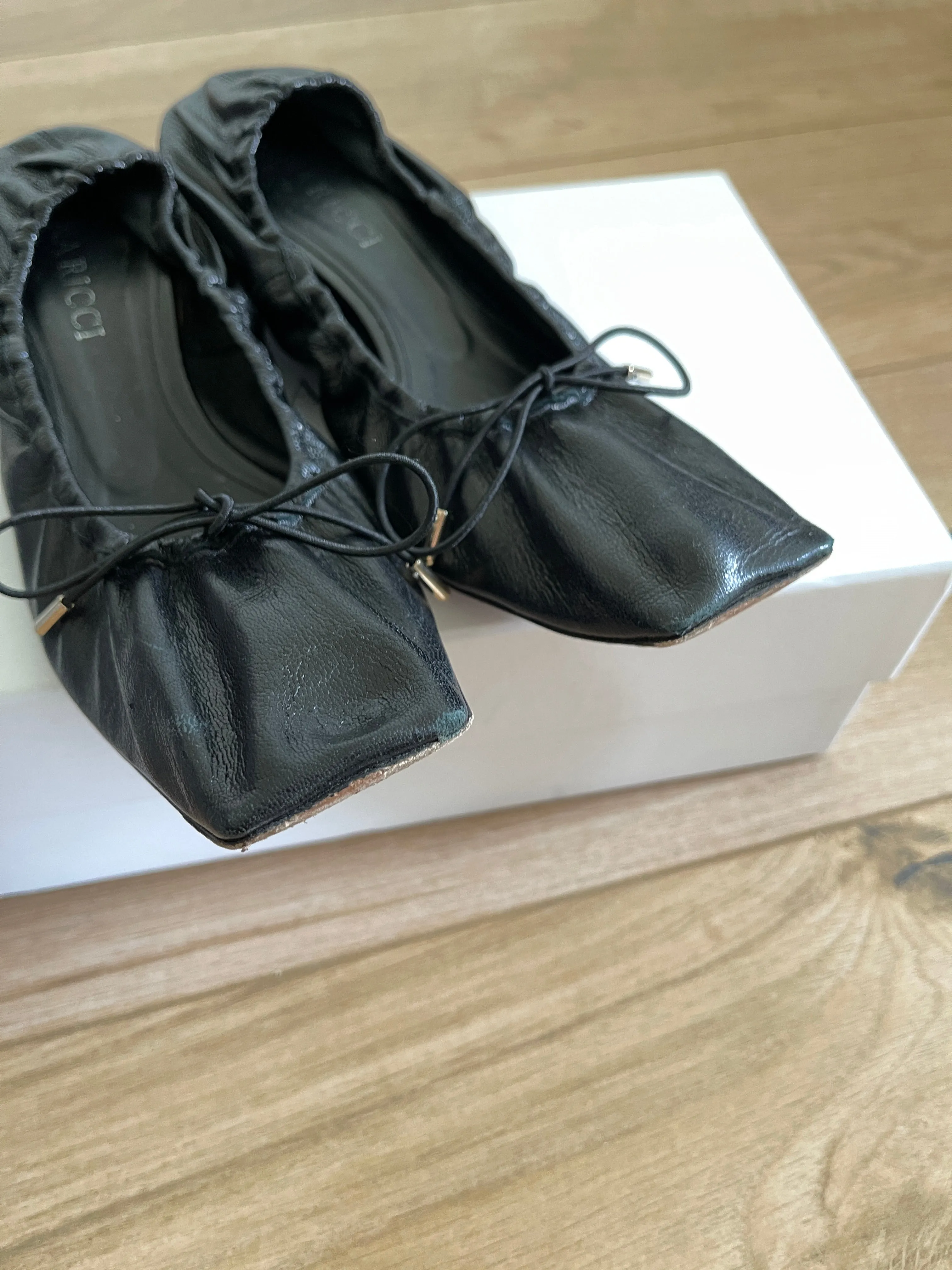 eu36,  real leather ballet flats, nina ricci