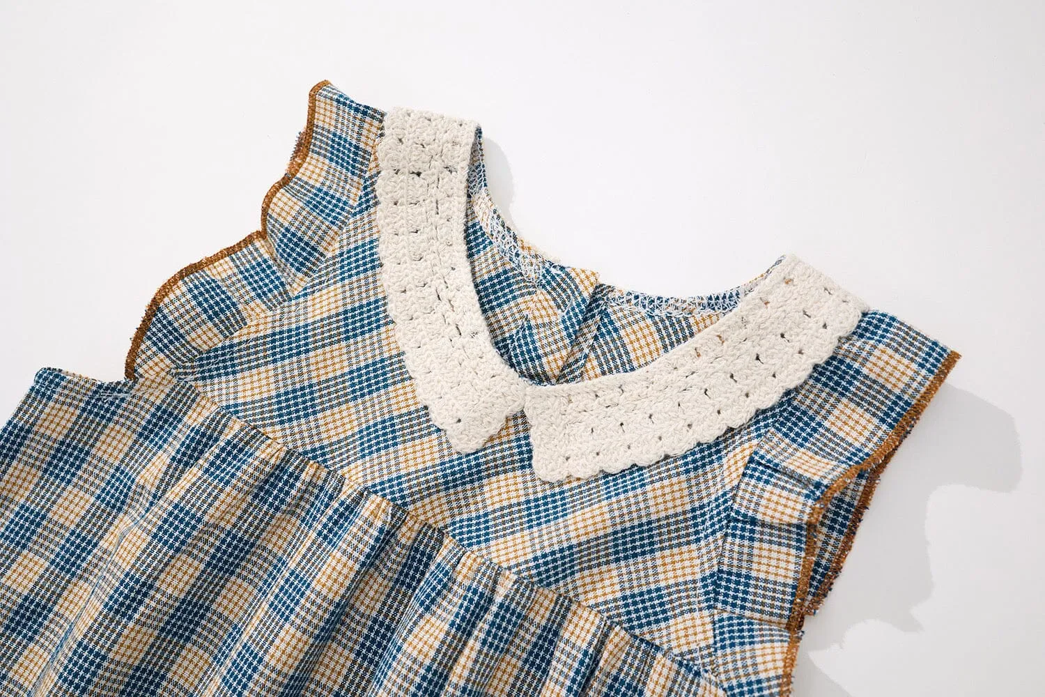 Joanna Plaid Sleeveless Dress