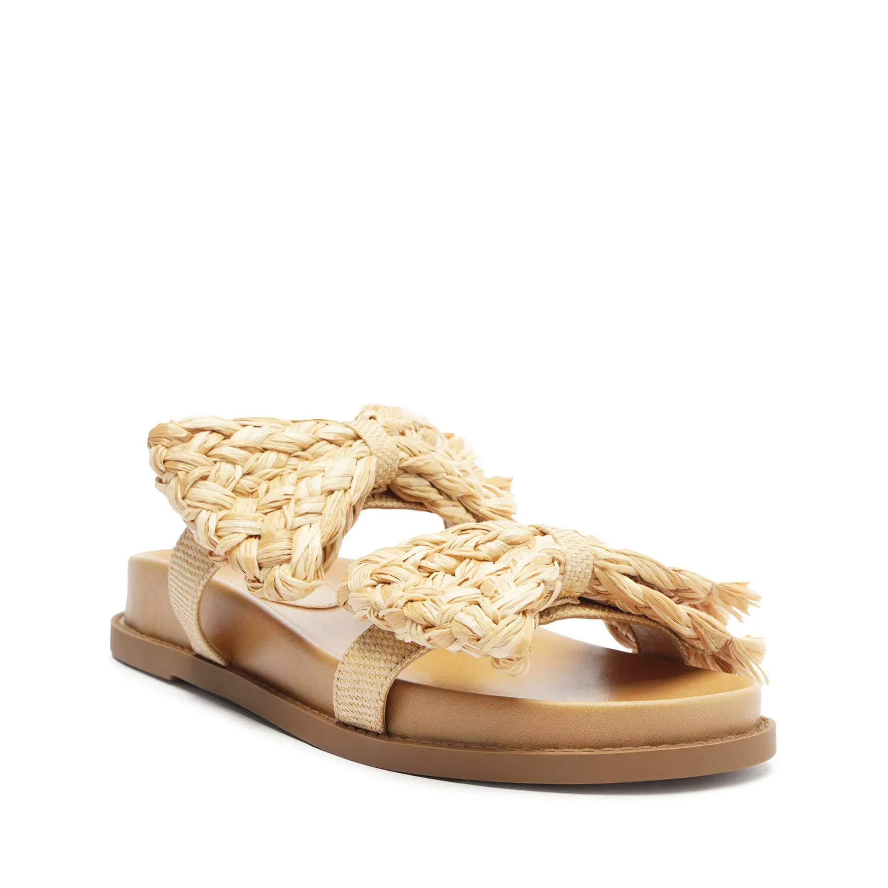 Lienne Sporty Straw Sandal