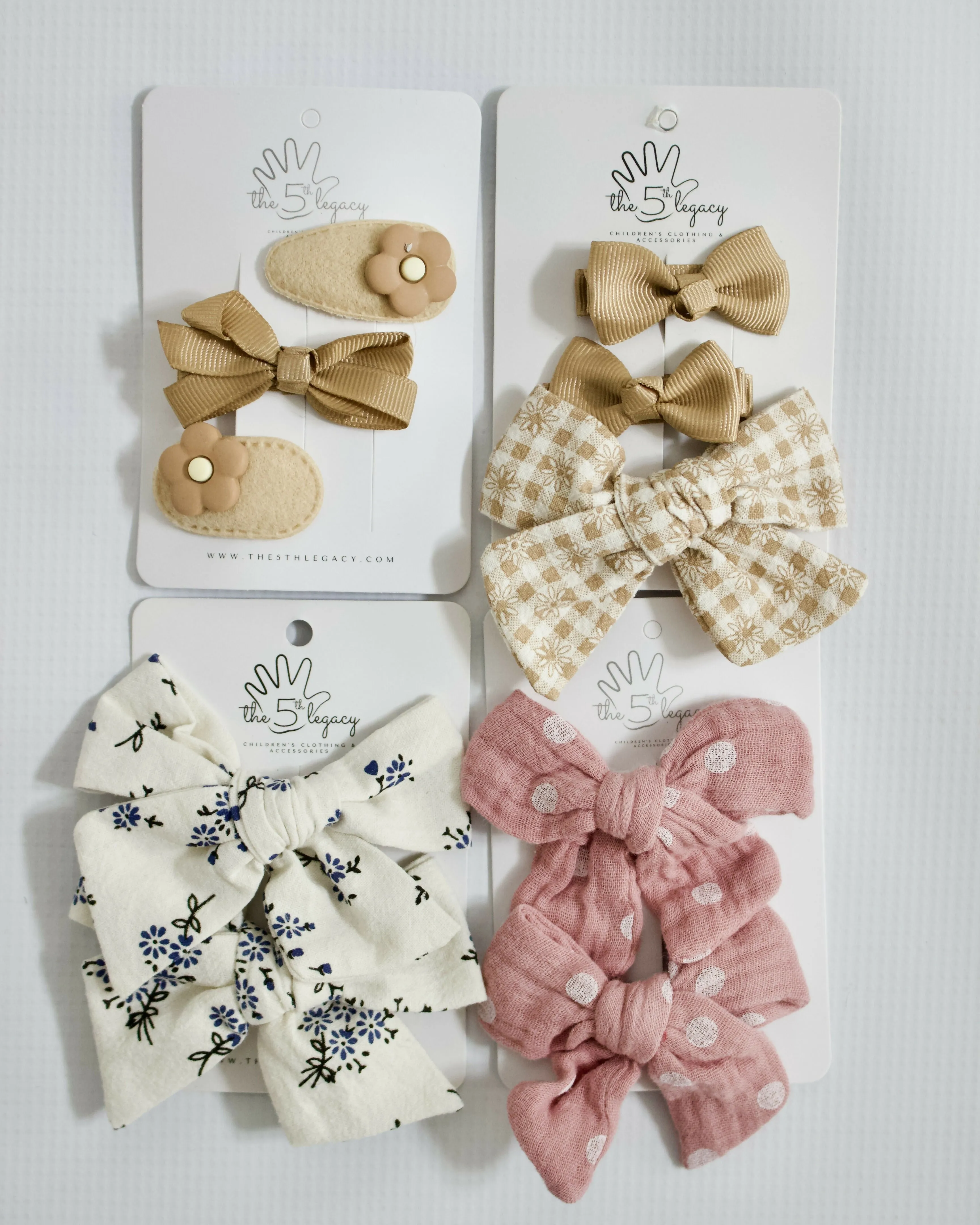 Mix & Match Hair Clips/Bows
