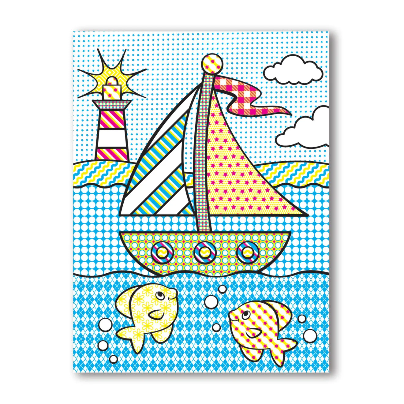 My First Paint With Water Kids' Art Pad With Paintbrush - Pirates, Space, Construction, and More