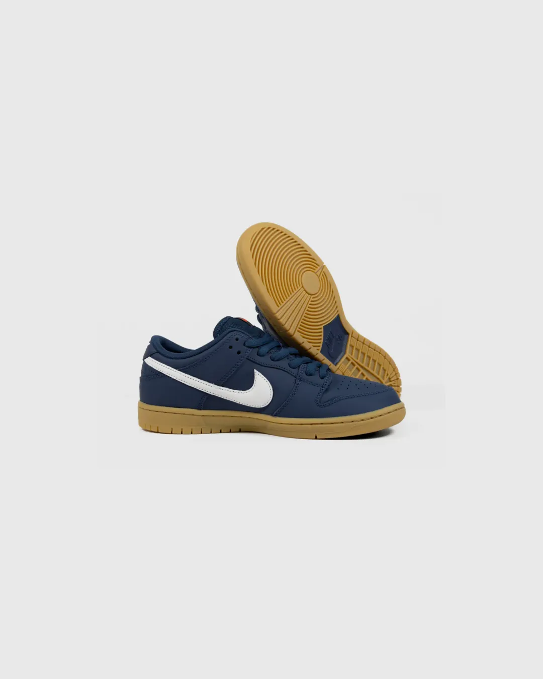 Nike SB Label Dunk Low Pro 'Navy Gum' Shoes