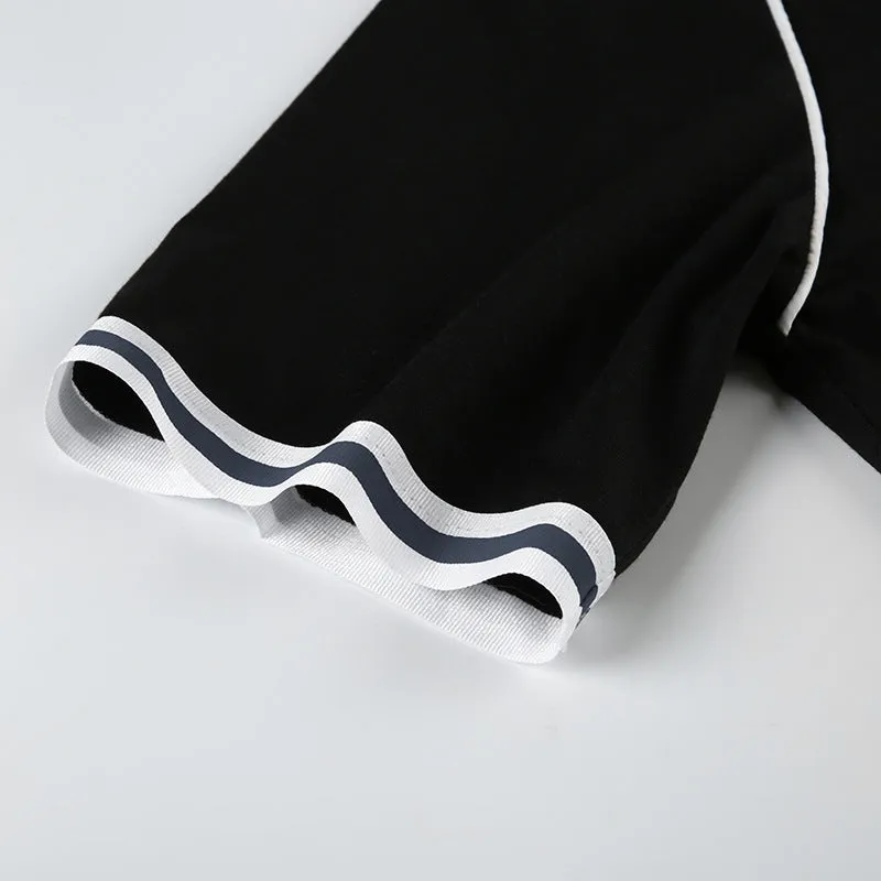 Oversized "22" Graphic Varsity Tee