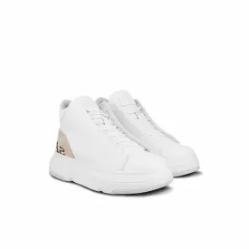 Saint G White Leather Handcrafted Sneakers