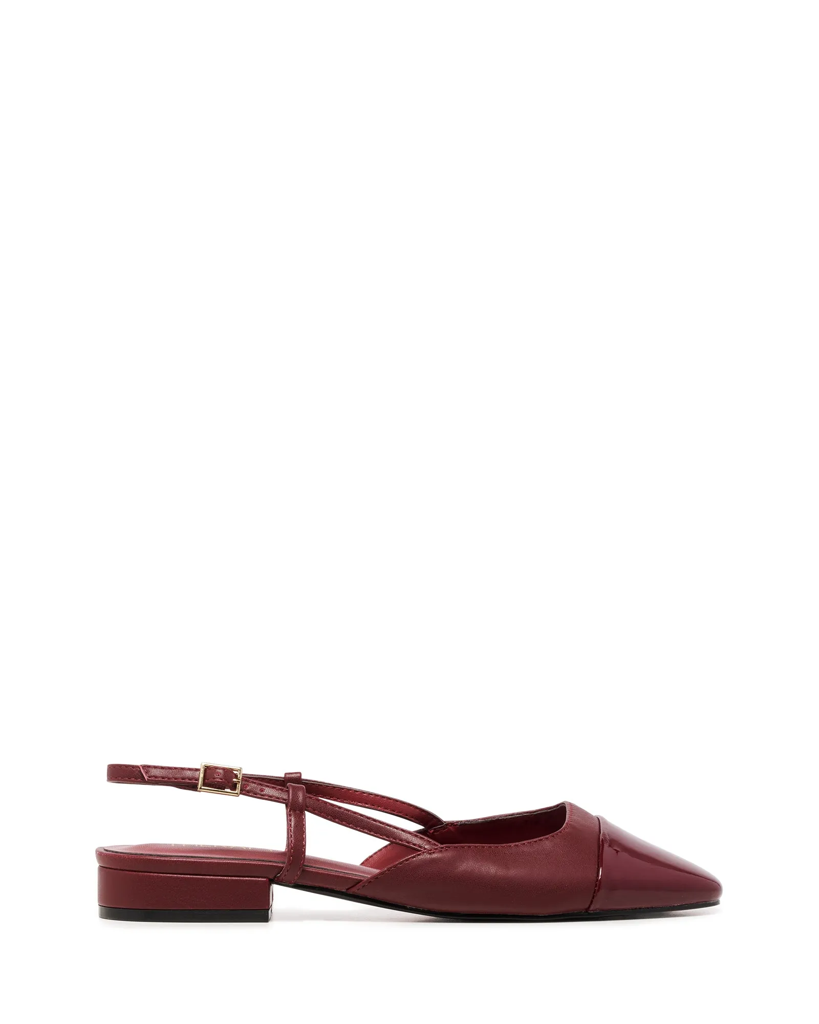 Selene Slingback Ballet Cherry