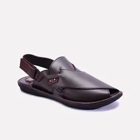 Stuart Maroon Peshawari Sandals 0140975