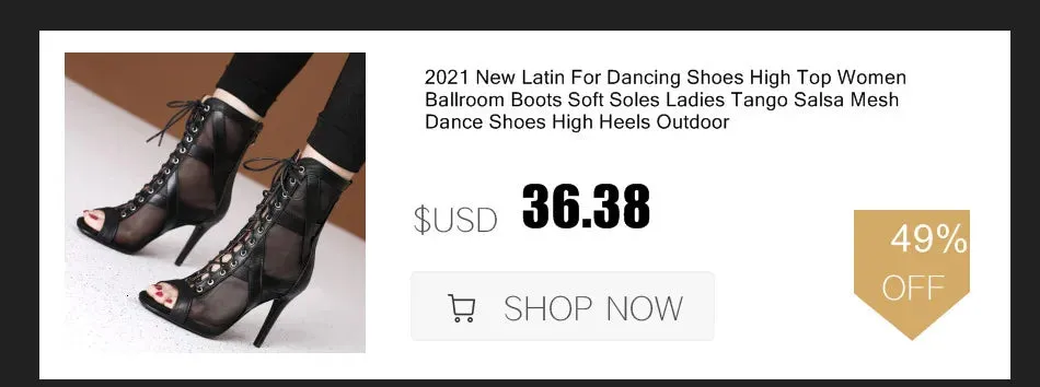 Women's  Brand Party Boots Women's Sexy stilettos High Heels Footwear Women Latin dance heels shoes Latin 2020 For Ballroom